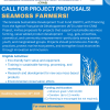 CALL FOR PROJECT PROPOSALS - SEAMOSS FARMERS